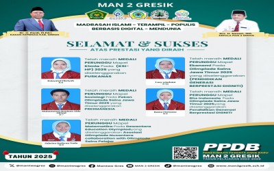 Bangga ! Siswa MAN 2 Gresik Sabet Medali Perunggu di Kompetisi Nasional
