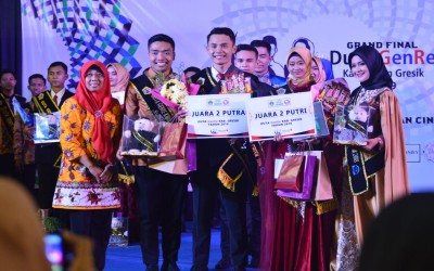 GILBRANIA MAYA ARINDANI RAIH JUARA 2 DUTA GENRE KABUPATEN GRESIK 2019