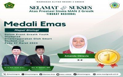 Amanda Oktavia Meraih Medali Emas dalam Greath Youth Olympiad