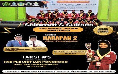 Siswa MAN 2 Gresik Raih Harapan 2 Kategori Album Persahabatan di Ajang TAKSI #5 Jawa Timur