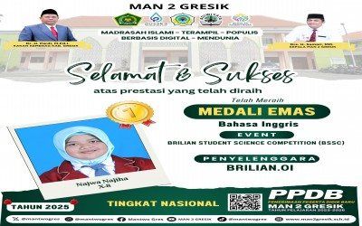 Najwa Najiha Raih Medali Emas dalam Brilian Student Science Competition 2025